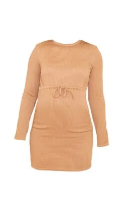 Maternité Mini-robe De Grossesse Camel à Nouer Sur La Taille -Logic || Diamond || Zero Soldes Boutique e2a8b79fdd9722bde15b44835a3c853ce2a545d2 cmp6557 6