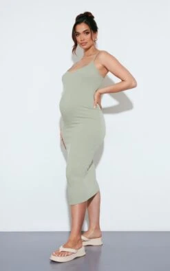 Maternité Robe De Grossesse Mi-longue En Maille Côtelée Stretch Kaki à Bretelles 8 Maternité Robe De Grossesse Mi-longue En Maille Côtelée Stretch Kaki à Bretelles -Logic || Diamond || Zero Soldes Boutique ea90c8933ffb1baa76c85023787dc4328f5a8338 cnd6830 3