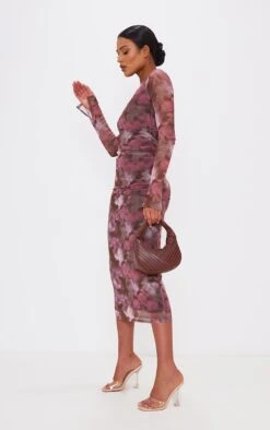 Tall Robe Longue Froncée Rose à Imprimé Fleuri -Logic || Diamond || Zero Soldes Boutique efa8259a8fdc790a7baa747139366bf40b85b1bb cnd3441 3