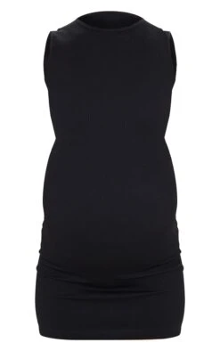 Maternité Robe De Grossesse Moulante Noire à Dos Nageur Et Détail Contours -Logic || Diamond || Zero Soldes Boutique fe0ec7a877c4d6da3a67c96104752d18d402d403 cmr0588 6